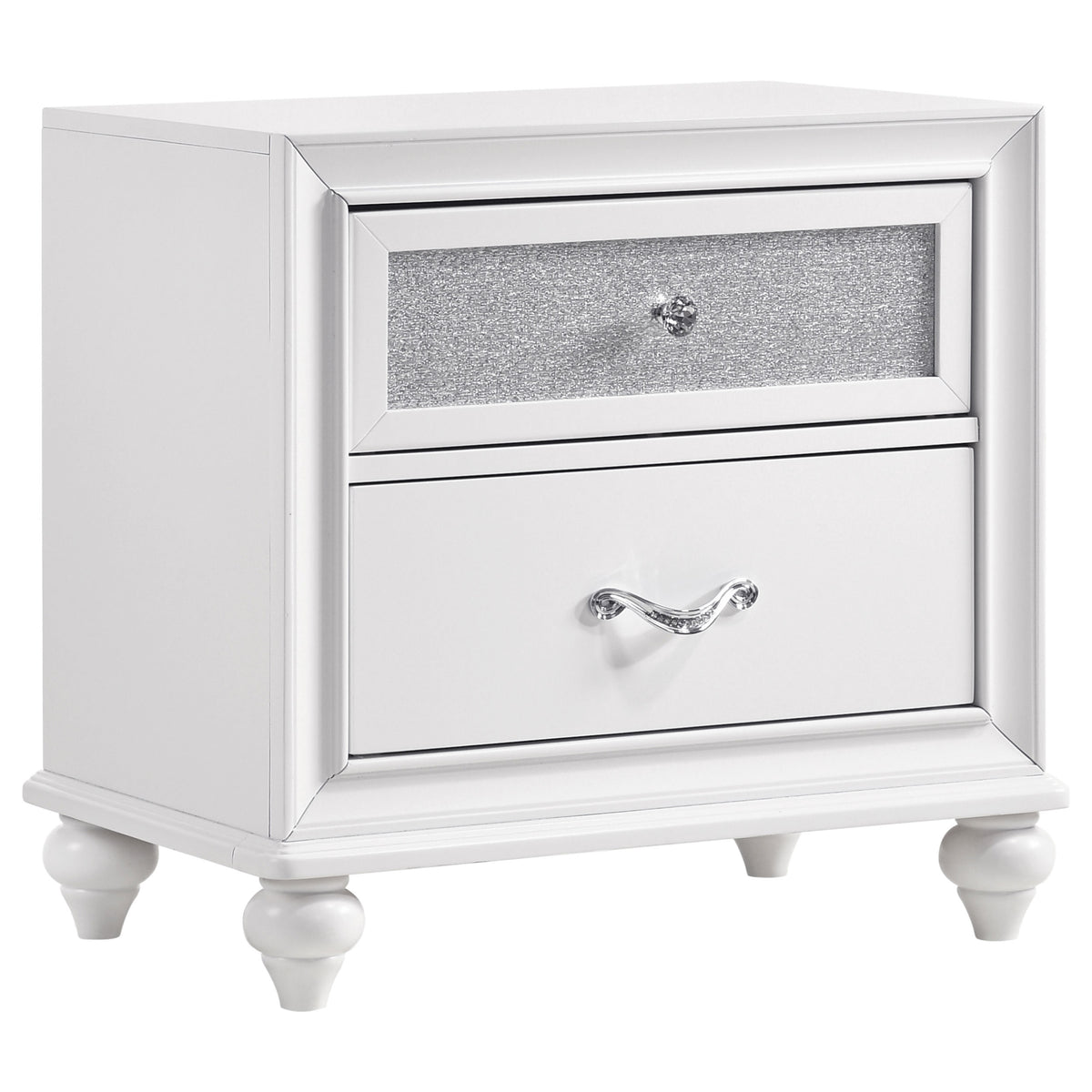 Barzini 4-piece  Bedroom Set White
