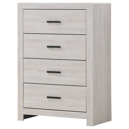 Brantford 4-drawer Bedroom Chest Barrel Oak