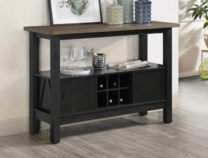 Maribelle Server Wheat Charcoal