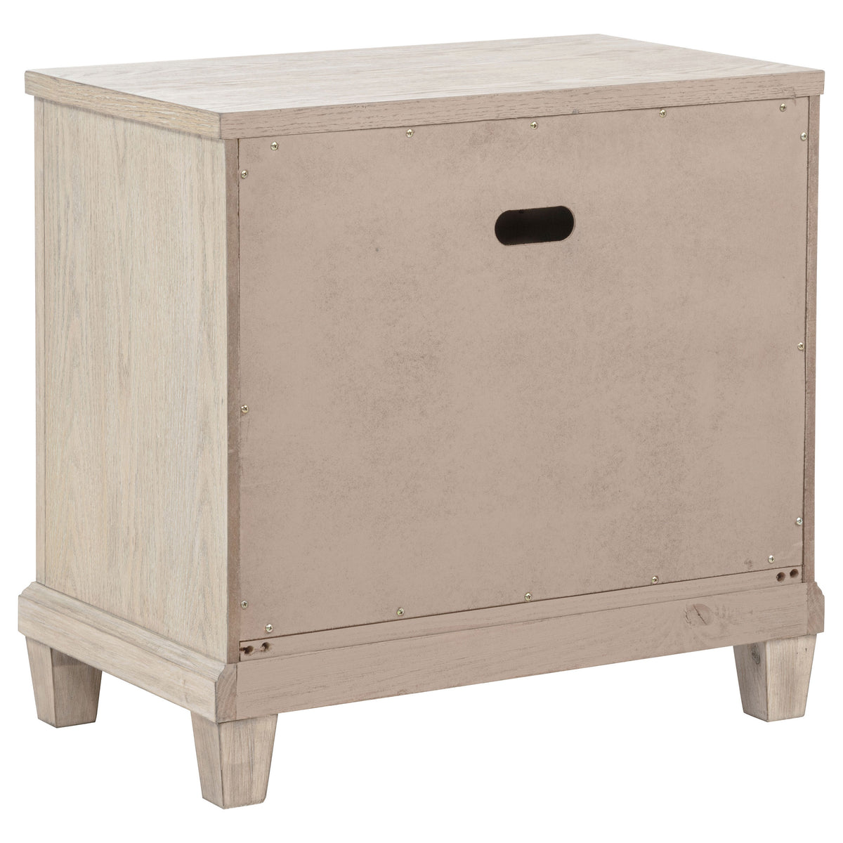 Pembroke 2-drawer Nightstand Bedside Table Washed Oak