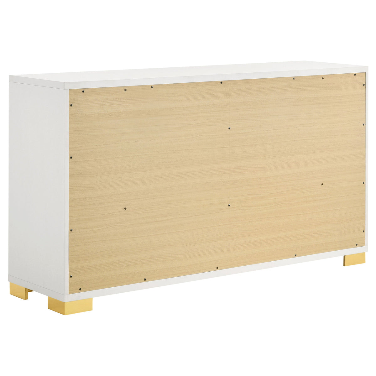 Marceline 6-drawer Dresser Black