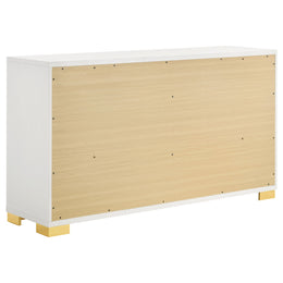 Marceline 6-drawer Dresser Black
