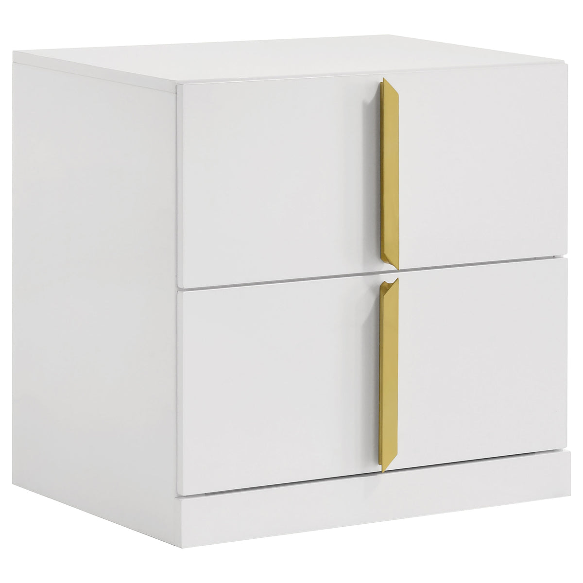 Ines  Bedroom Set Grey/Navy and White High Gloss