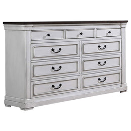 Hillcrest   Bedroom Set Distressed White