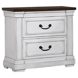 Hillcrest   Bedroom Set Distressed White