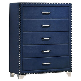 Melody  California King Bedroom Set Grey