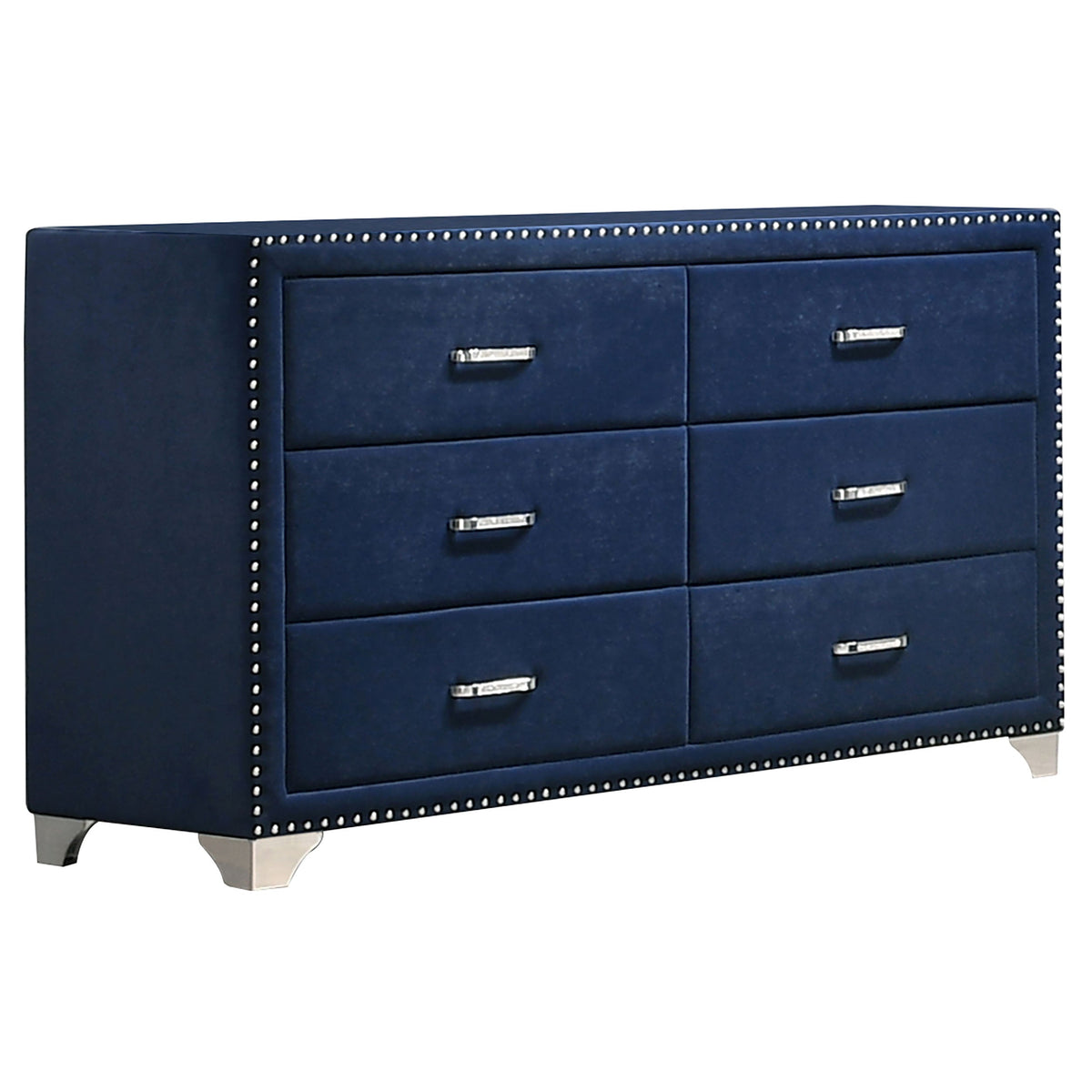 Melody  California King Bedroom Set Grey