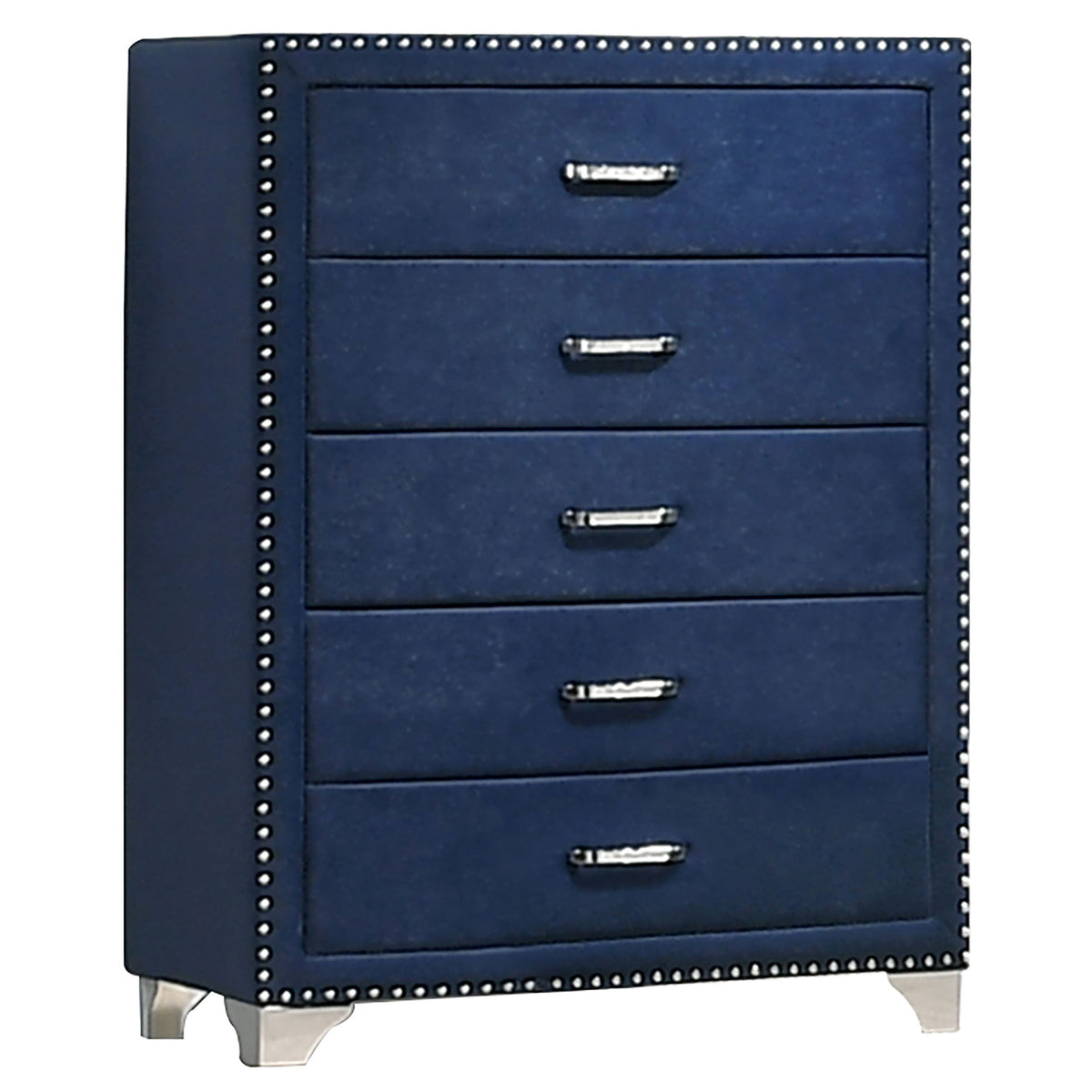Melody 5-drawer Bedroom Chest Grey