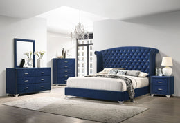 Melody 5-drawer Bedroom Chest Grey