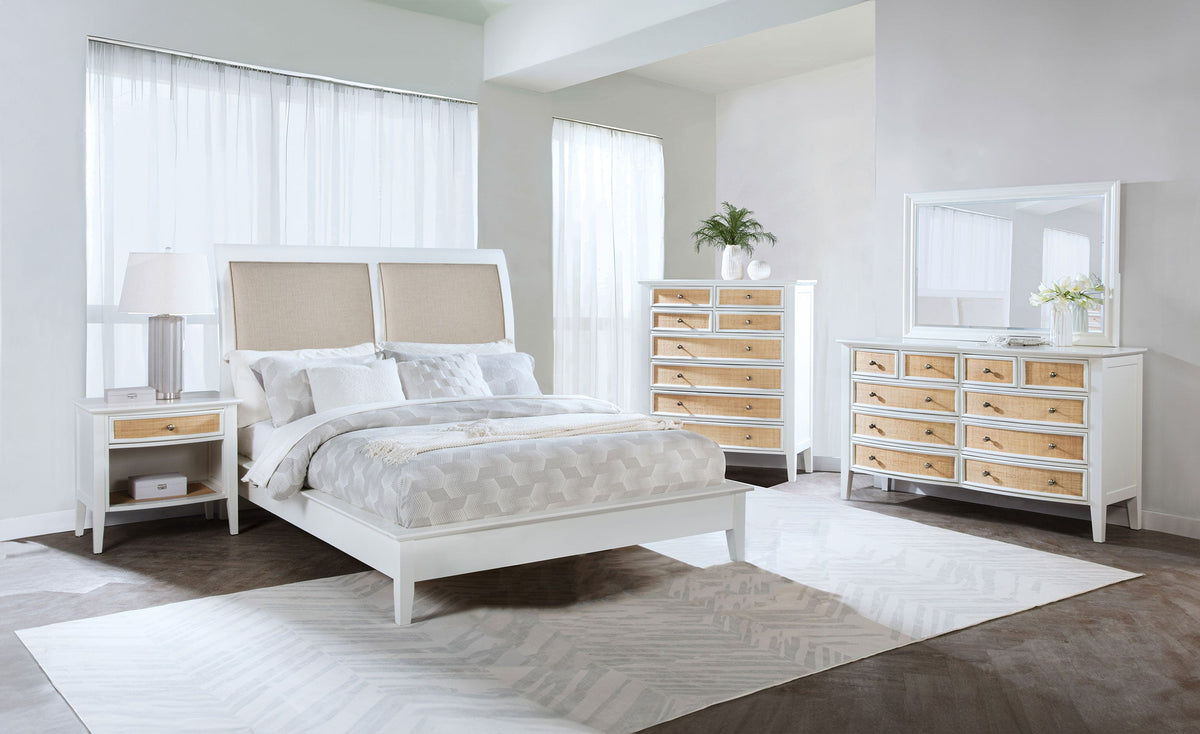 Bexhill  California King Bedroom Set White