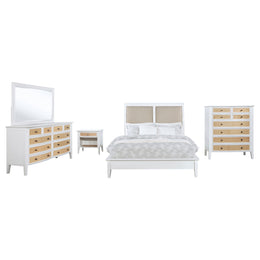 Bexhill  California King Bedroom Set White