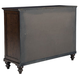 Andover 8-drawer Dresser and Mirror Dark Oak