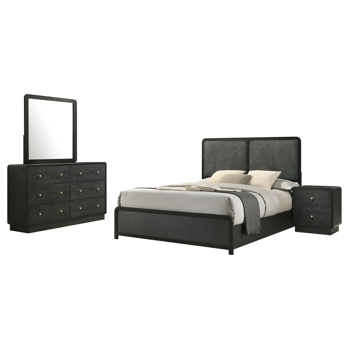 Cavelle   Bedroom Set Black