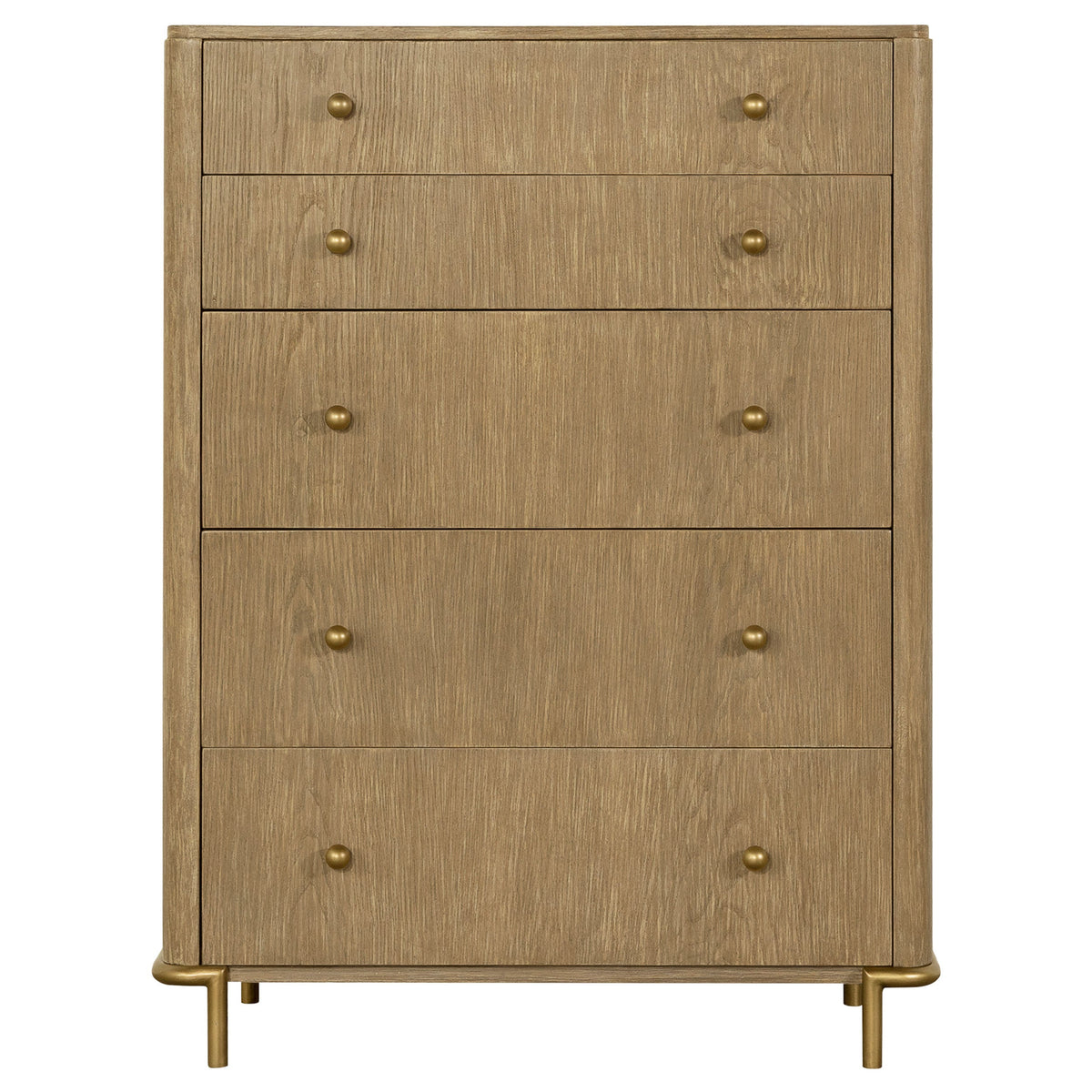 Arini 5-drawer Bedroom Chest Black