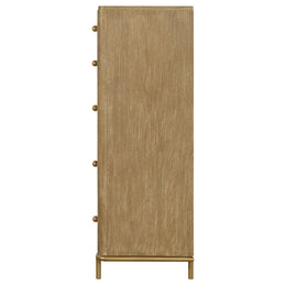Arini 5-drawer Bedroom Chest Black