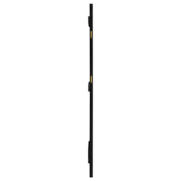 Arini Cane Weave  Length Standing Floor Mirror Black