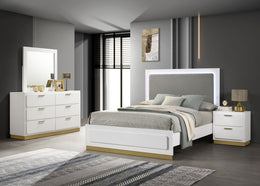 Caraway  California King Bedroom Set Black