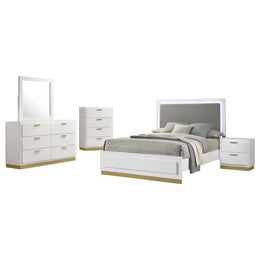 Caraway  California King Bedroom Set Black