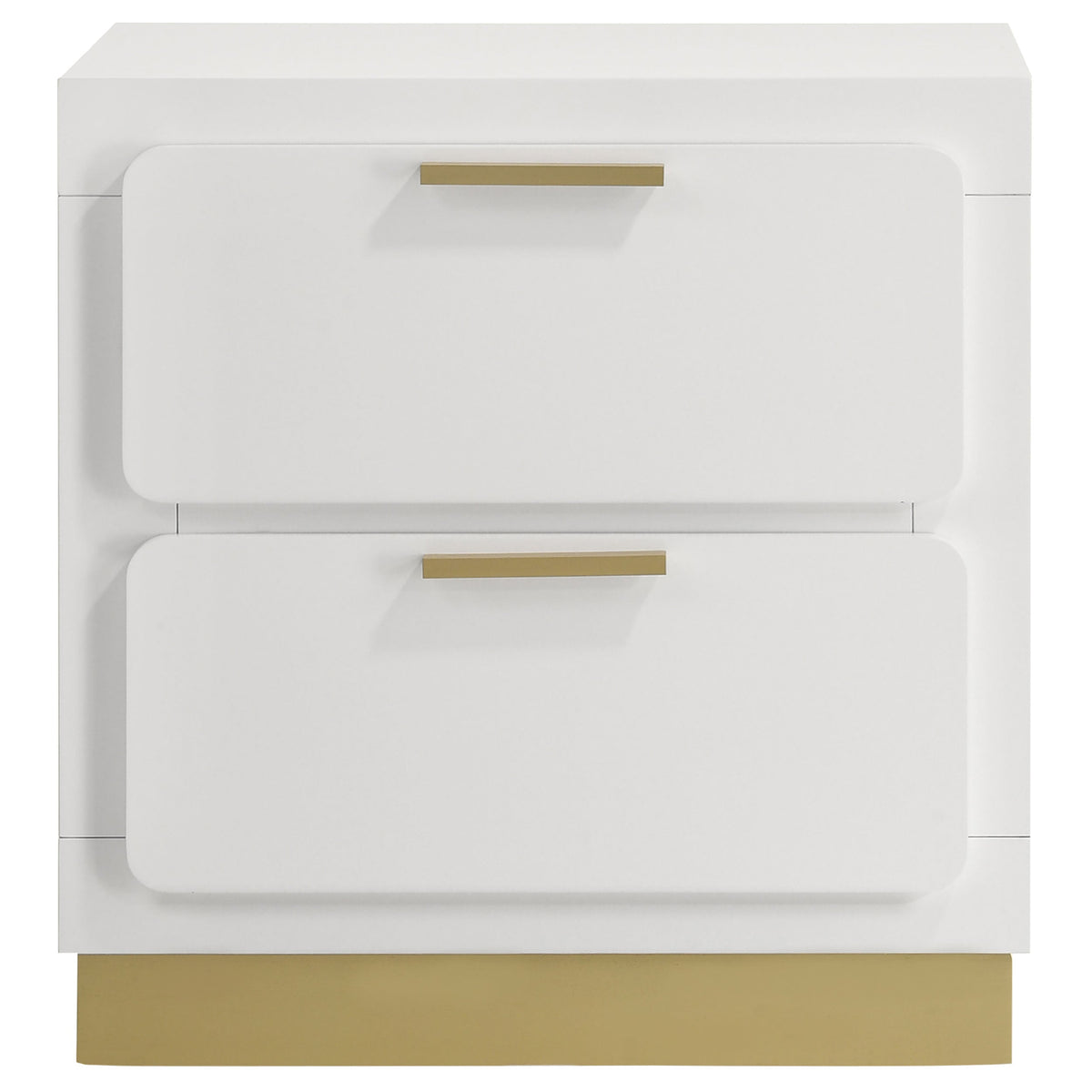 Caraway 2-drawer Nightstand Black