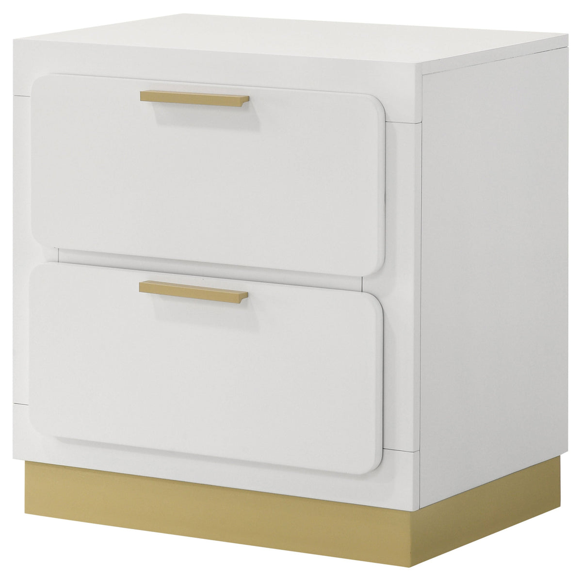 Caraway 2-drawer Nightstand Black