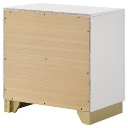 Caraway 2-drawer Nightstand Black