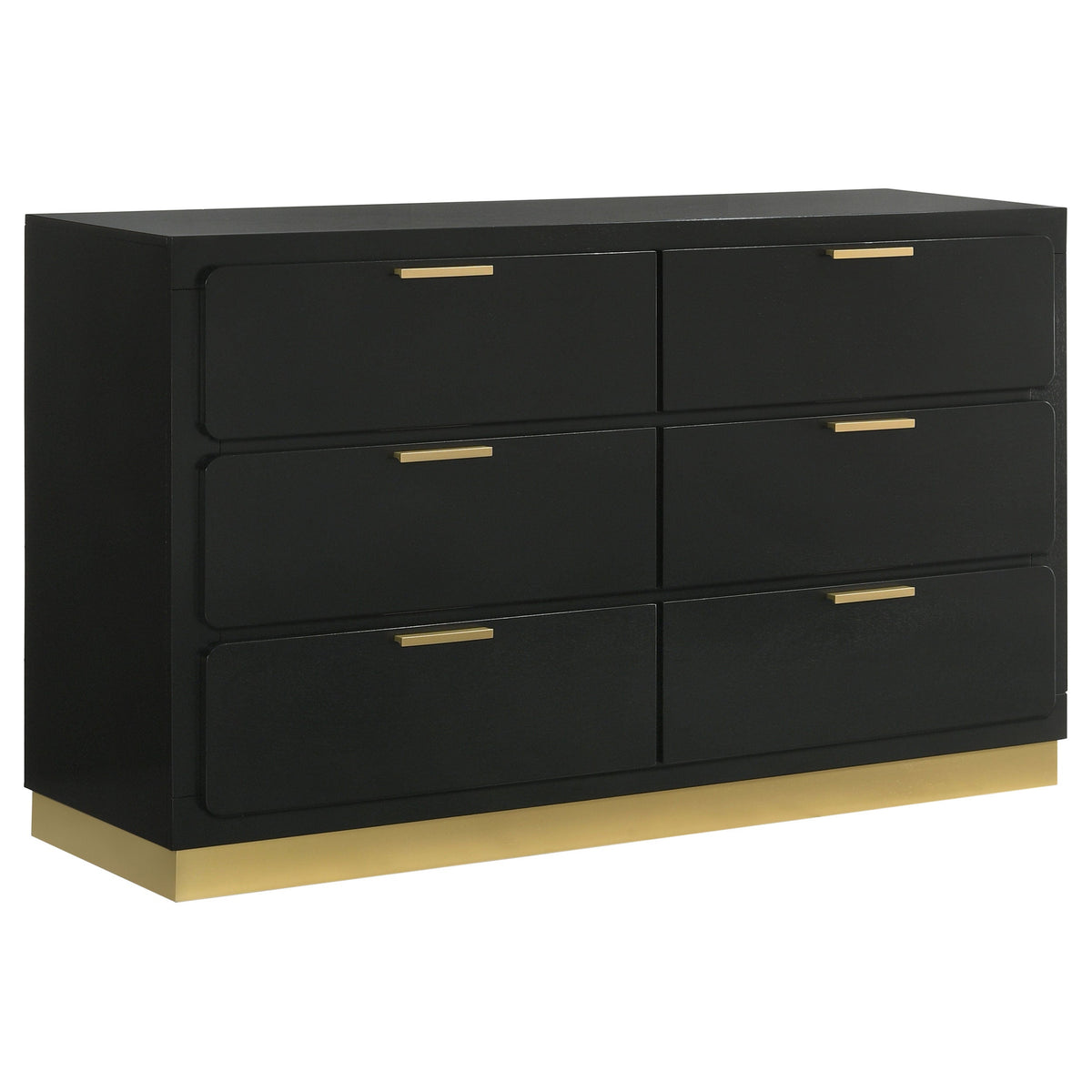 Caraway  California King Bedroom Set Black