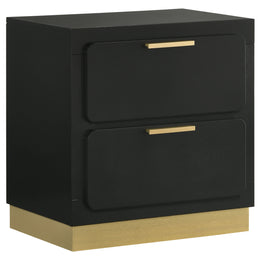 Caraway  California King Bedroom Set Black