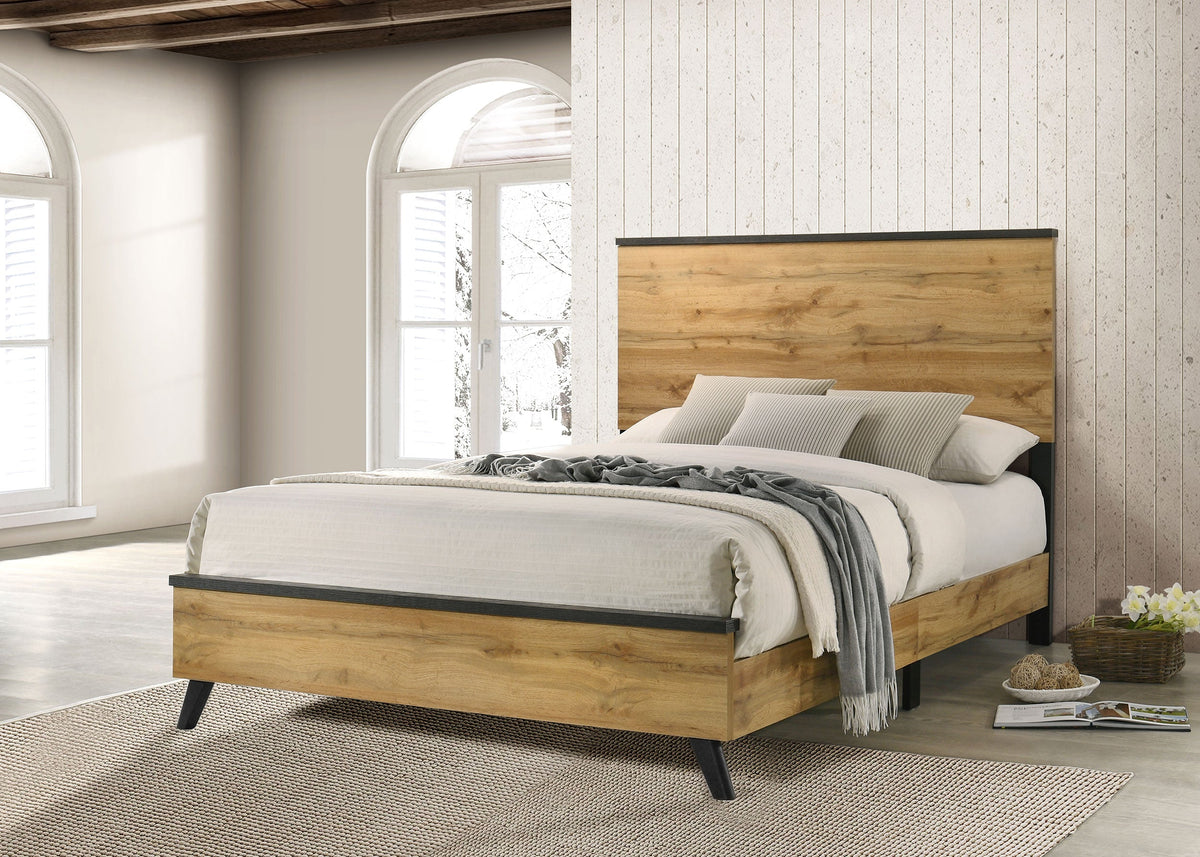 Kaywood 52-inch  Panel Bed Natural Pine