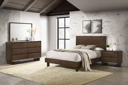Glenwood   Bedroom Set Warm Brown
