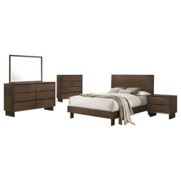 Glenwood   Bedroom Set Warm Brown