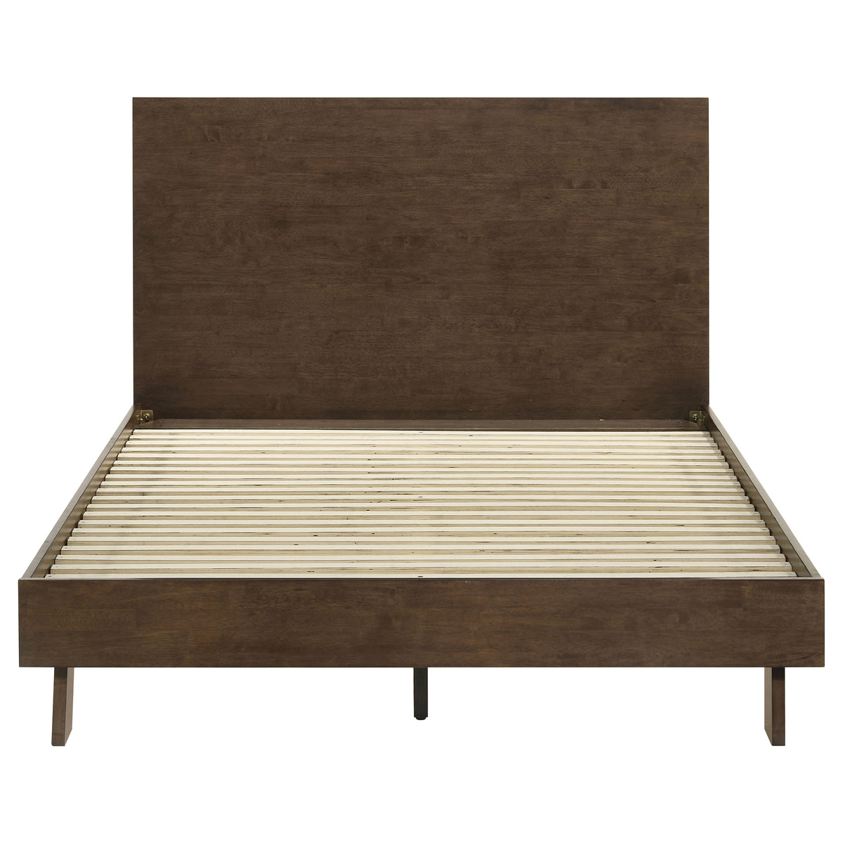 Glenwood 48-inch  Platform Panel Bed Warm Brown