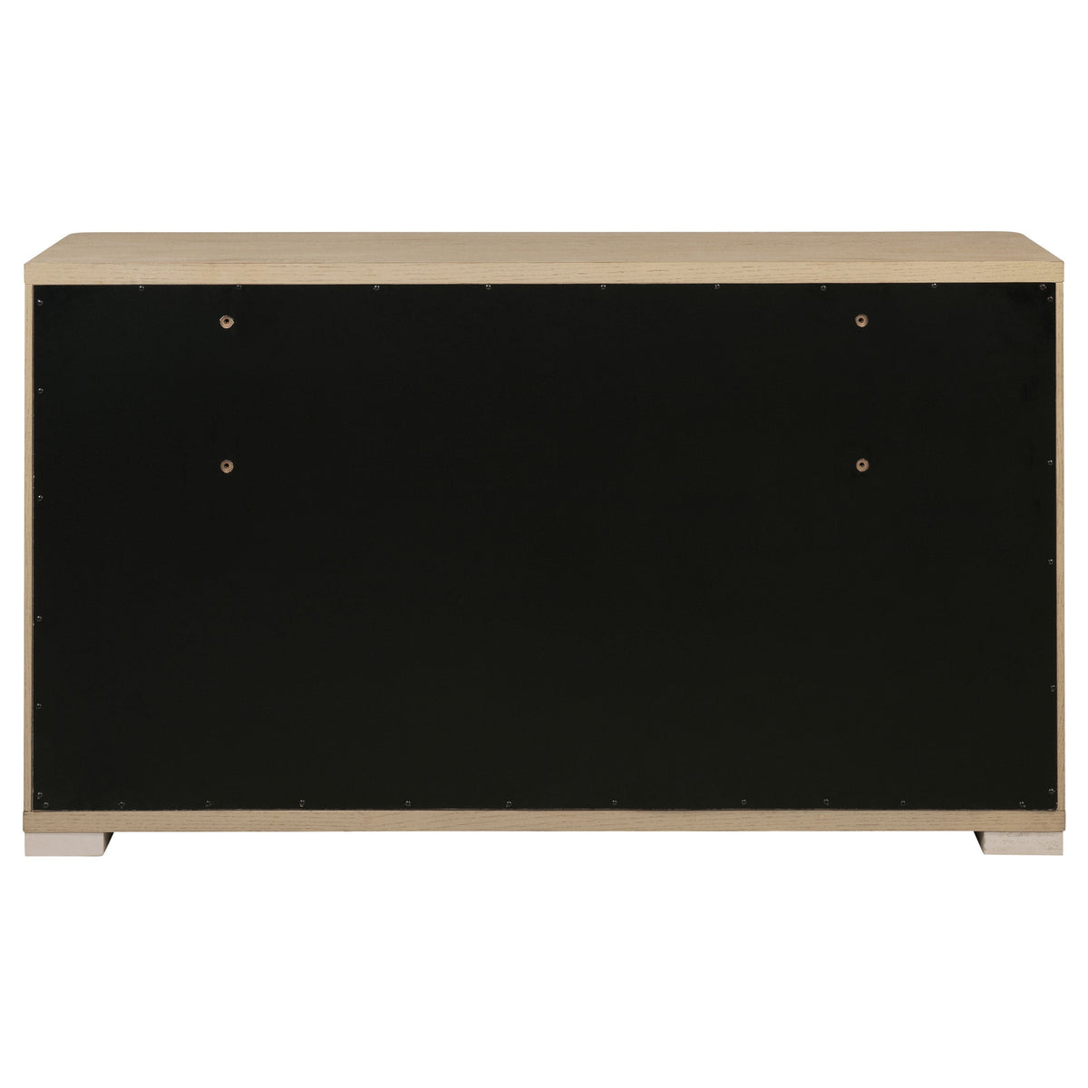 Ladera 6-drawer Bedroom Dresser and Mirror Light Elm