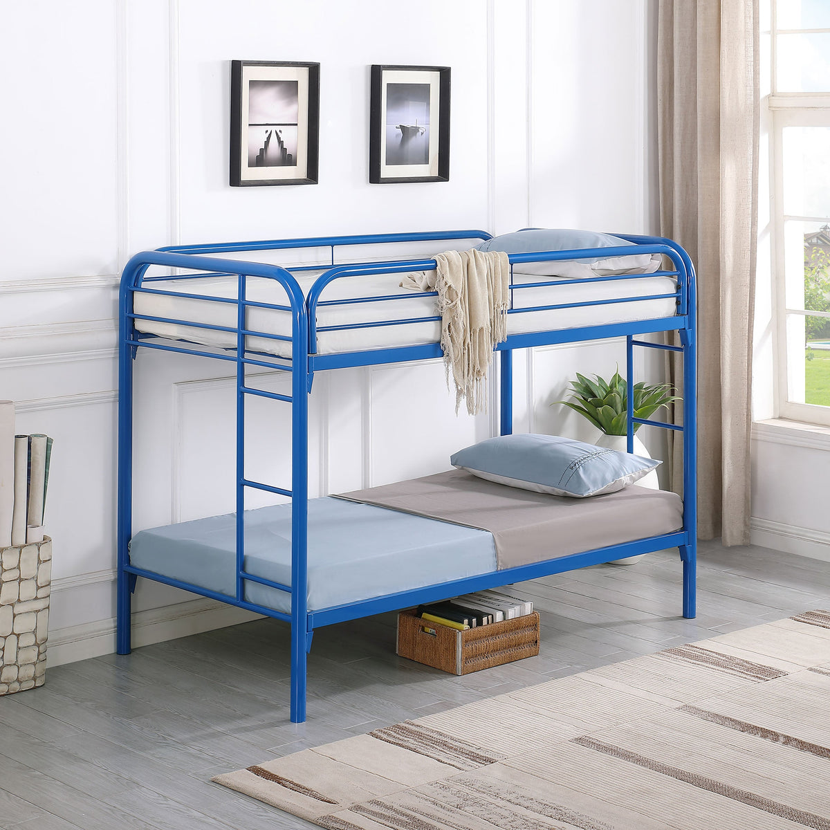 Morgan Metal  Over  Bunk Bed Black