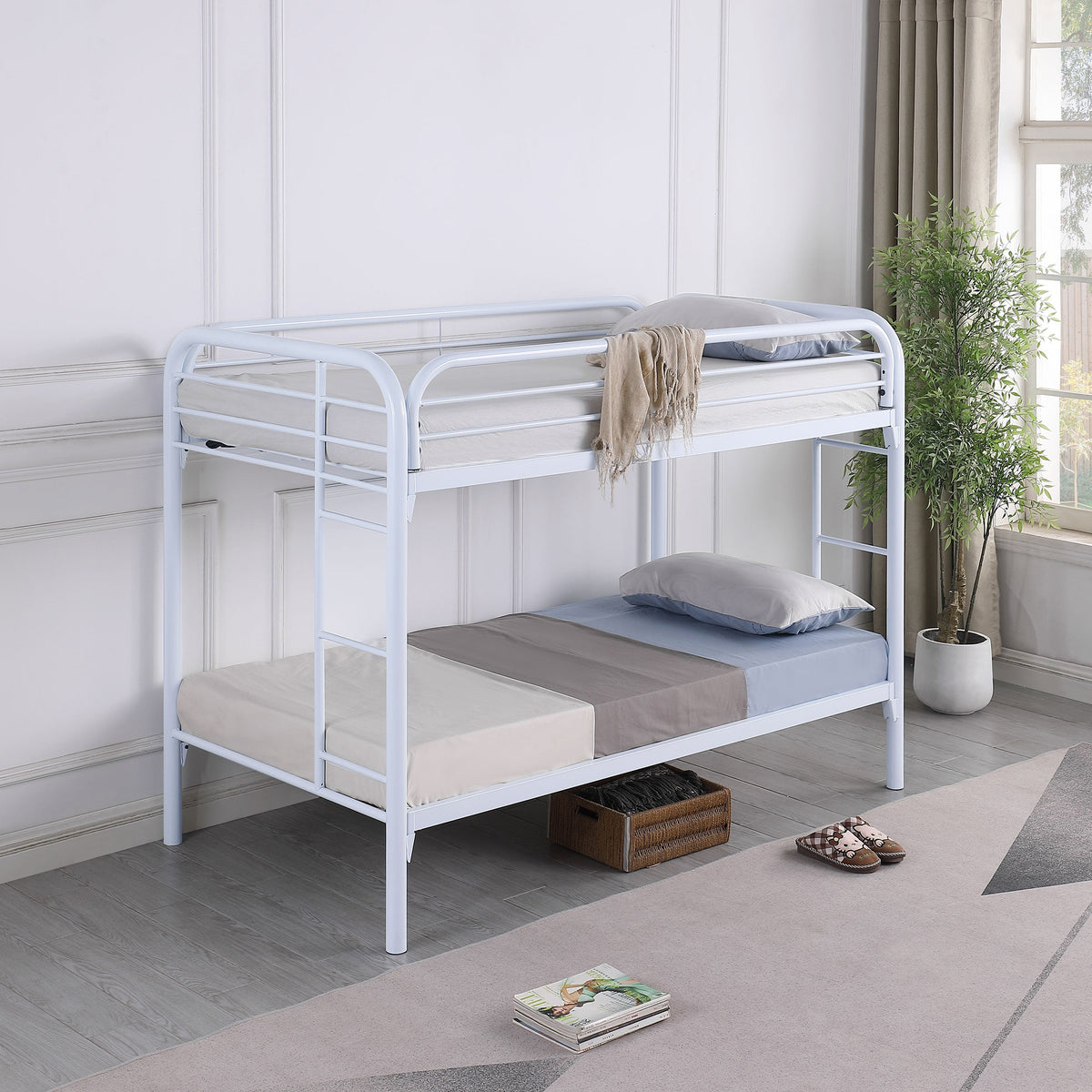 Morgan Metal  Over  Bunk Bed Black