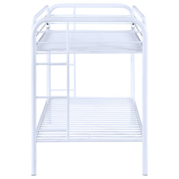 Morgan Metal  Over  Bunk Bed Black