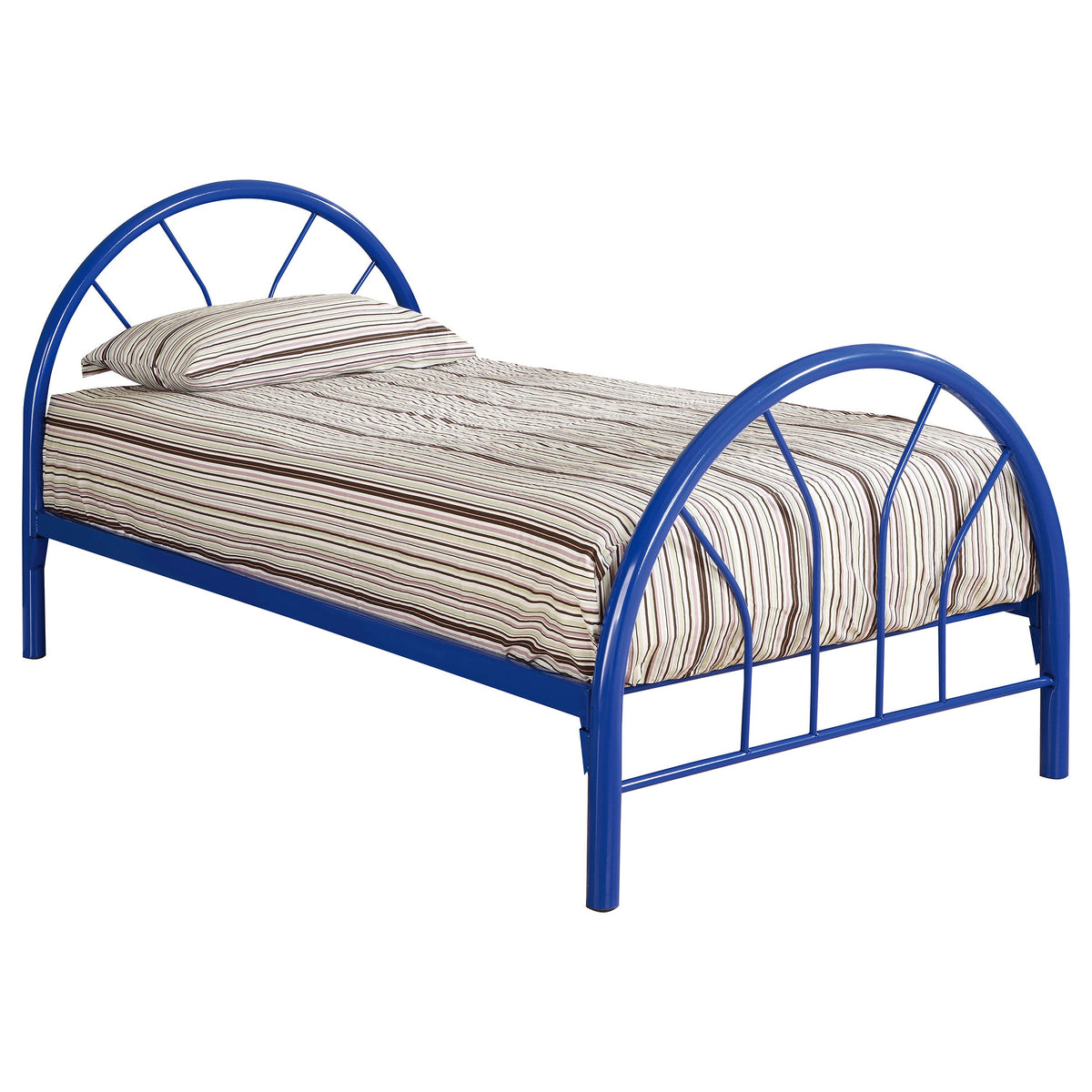 Marjorie Metal  Open Frame Bed Black