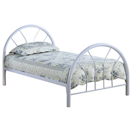 Marjorie Metal  Open Frame Bed Black