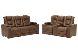 Owner's Box Sofa, Loveseat and Recliner