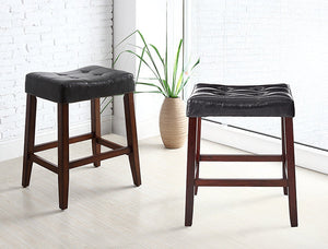 Lennon Saddle Counter Stool