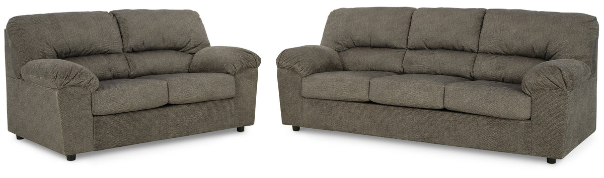 Norlou Sofa, Loveseat and Recliner