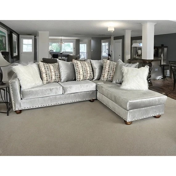 S315 Silver Sectional