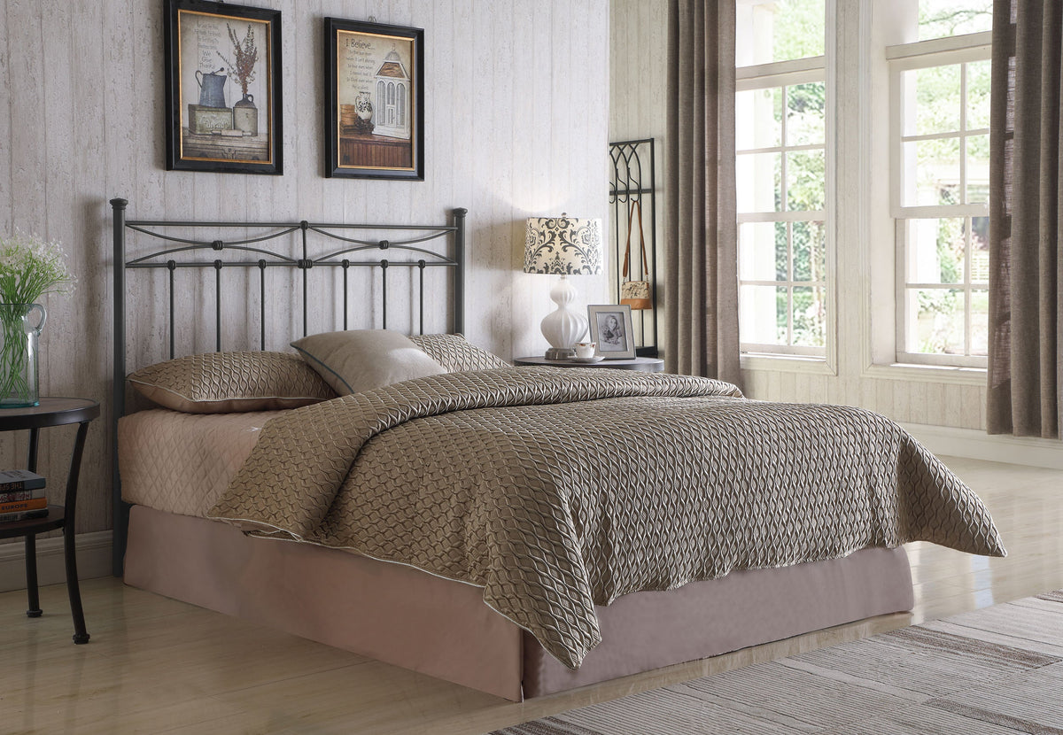Lane Metal  or  Open Frame Headboard Rustic Bronze