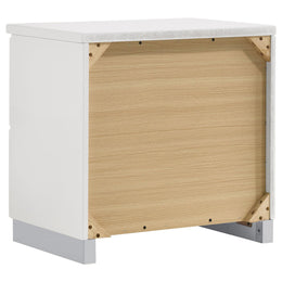 Jeremaine  California King Bedroom Set White