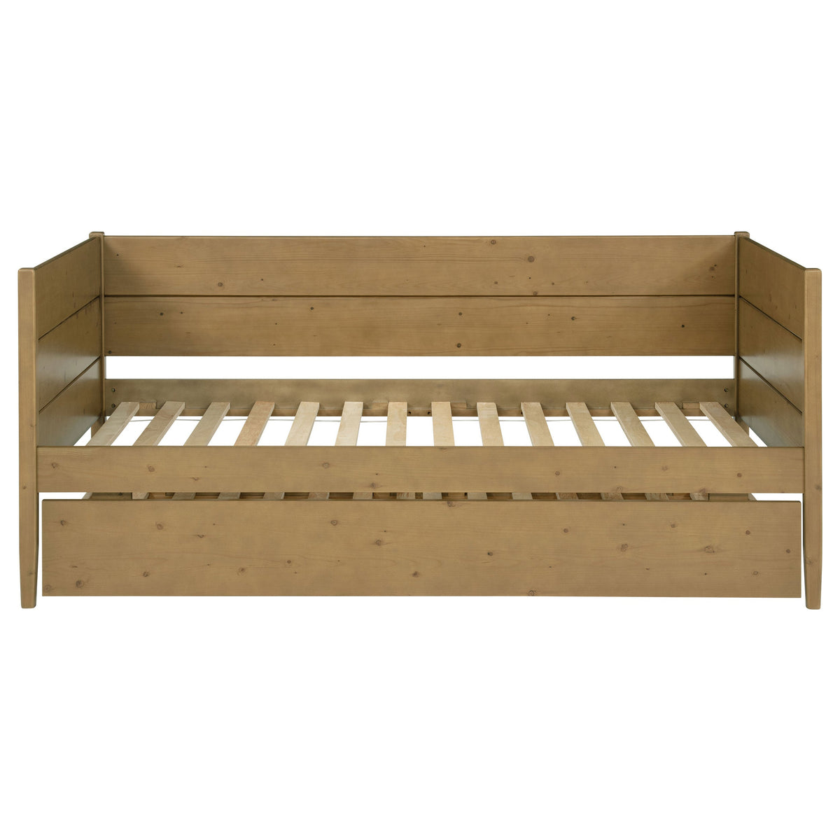 Calinda Wood  Daybed With Trundle Natural