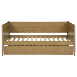 Calinda Wood  Daybed With Trundle Natural