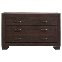 Dorian  California King Bedroom Set Dark Cocoa
