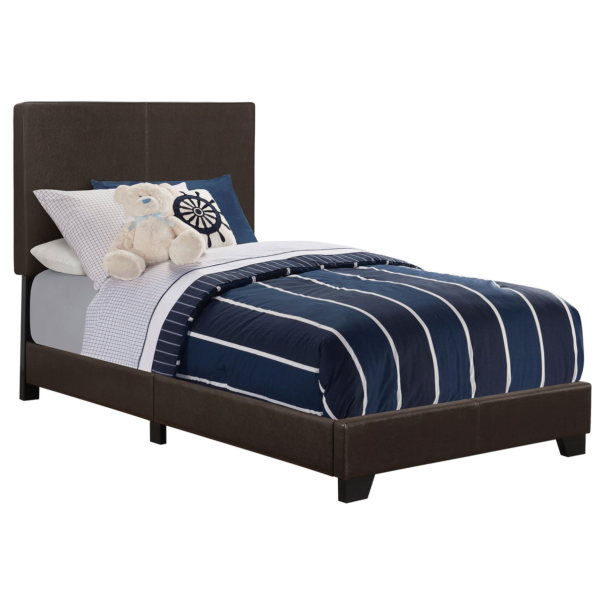 Dorian  California King Bedroom Set Dark Cocoa