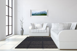 Misty Moutains Ii By Kames Mcloughlin 18X42 Mirror Frame Print