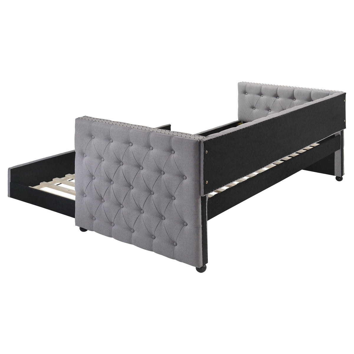 Mockern Upholstered  Daybed with Trundle Grey