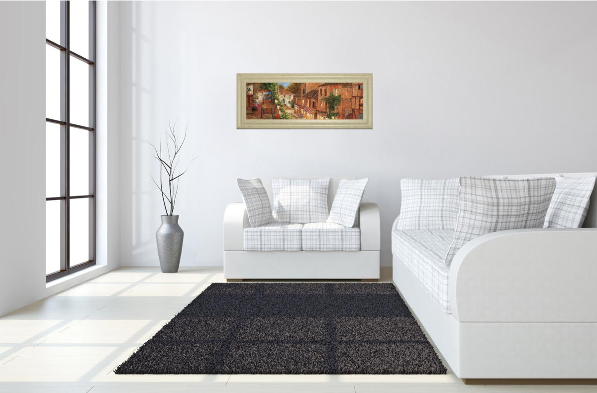 My Balcony By Archambault, G 18X42 Framed Print